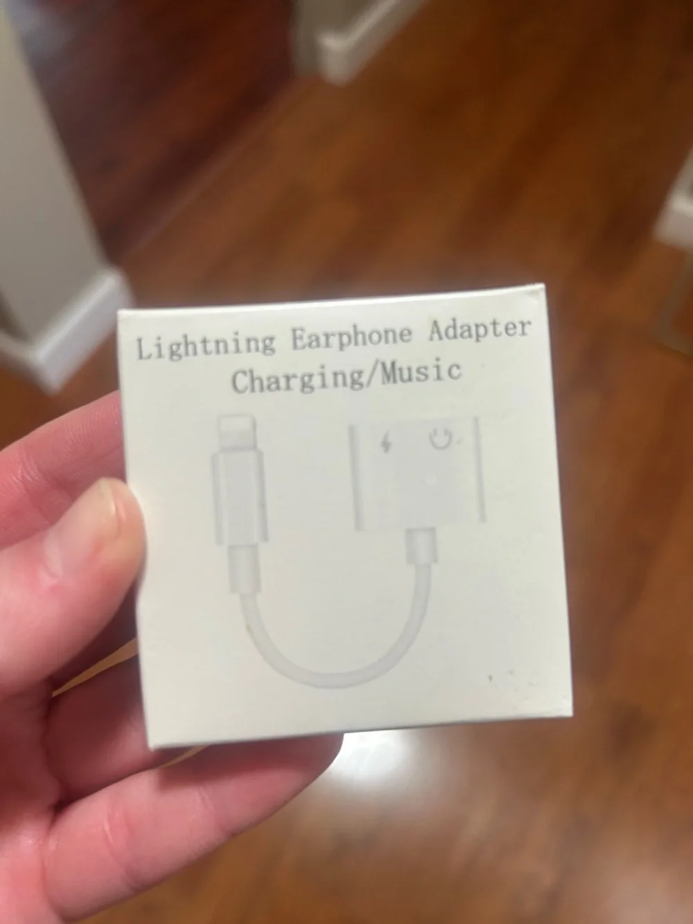 FLECHAZO | Lightning Earphone Adapter Charging/Music, 2-pack